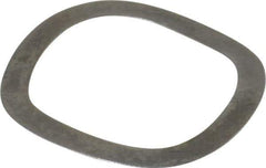 Gardner Spring - 0.719" ID x 0.925" OD, Grade 1074 Steel Wave Disc Spring - 0.01" Thick, 0.066" Overall Height, 0.033" Deflection, 7.5 Lb at Deflection - USA Tool & Supply