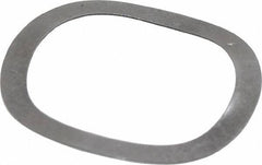 Gardner Spring - 0.839" ID x 1.08" OD, Grade 1074 Steel Wave Disc Spring - 0.012" Thick, 0.073" Overall Height, 0.036" Deflection, 10 Lb at Deflection - USA Tool & Supply