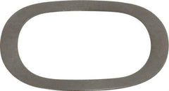 Gardner Spring - 0.961" ID x 1.235" OD, Grade 1074 Steel Wave Disc Spring - 0.014" Thick, 0.087" Overall Height, 0.043" Deflection, 15 Lb at Deflection - USA Tool & Supply