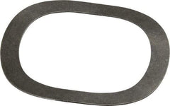 Gardner Spring - 2.42" ID x 3.118" OD, Grade 1074 Steel Wave Disc Spring - 0.035" Thick, 0.207" Overall Height, 0.104" Deflection, 88 Lb at Deflection - USA Tool & Supply