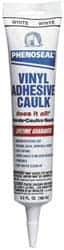 DAP - 5.5 oz Cartridge White Acrylic & Latex Caulk - 180°F Max Operating Temp, 30 min Tack Free Dry Time - USA Tool & Supply