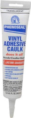 DAP - 5.5 oz Cartridge Clear Acrylic & Latex Caulk - 100°F Max Operating Temp, 20 min Tack Free Dry Time - USA Tool & Supply