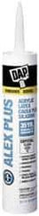 DAP - 10.1 oz Cartridge Clear Acrylic & Latex Caulk - -20 to 180°F Operating Temp, 30 min Tack Free Dry Time - USA Tool & Supply