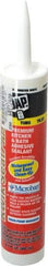 DAP - 10.1 oz Cartridge White Acrylic & Latex Caulk - -30 to 180°F Operating Temp, 30 min Tack Free Dry Time - USA Tool & Supply