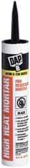 DAP - 10 oz Brick/Mortar Repair - Black, 56 Linear Ft at 1/8" Bead Coverage, Silicate Cement - USA Tool & Supply