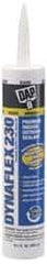 DAP - 10.1 oz Cartridge Clear Acrylic & Latex Caulk - -30 to 180°F Operating Temp, 30 min Tack Free Dry Time - USA Tool & Supply