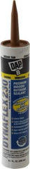 DAP - 10.1 oz Cartridge Tan Acrylic & Latex Caulk - -30 to 180°F Operating Temp, 30 min Tack Free Dry Time - USA Tool & Supply