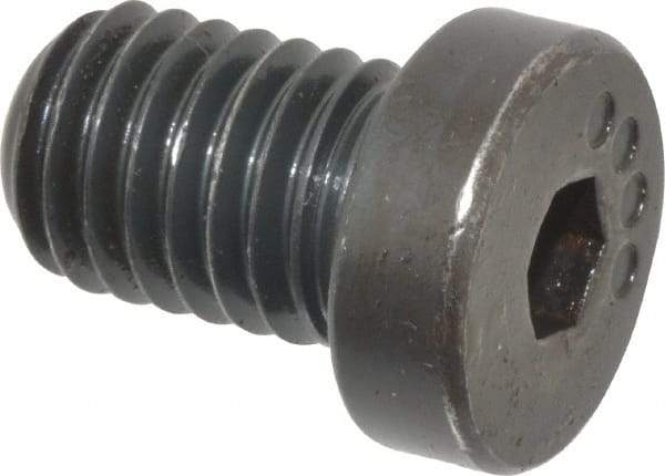 Made in USA - 1/2-13 UNC Hex Socket Drive, Low Socket Cap Screw - Grade 4037 Alloy Steel, Black Oxide Finish, Fully Threaded, 3/4" Length Under Head - USA Tool & Supply