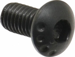 Made in USA - M3x0.50 Metric Coarse Hex Socket Button Cap Screw - USA Tool & Supply