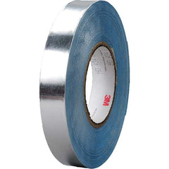 3M - 36 Yd x 7" x 8 mil Silver Aluminum Foil Tape - USA Tool & Supply