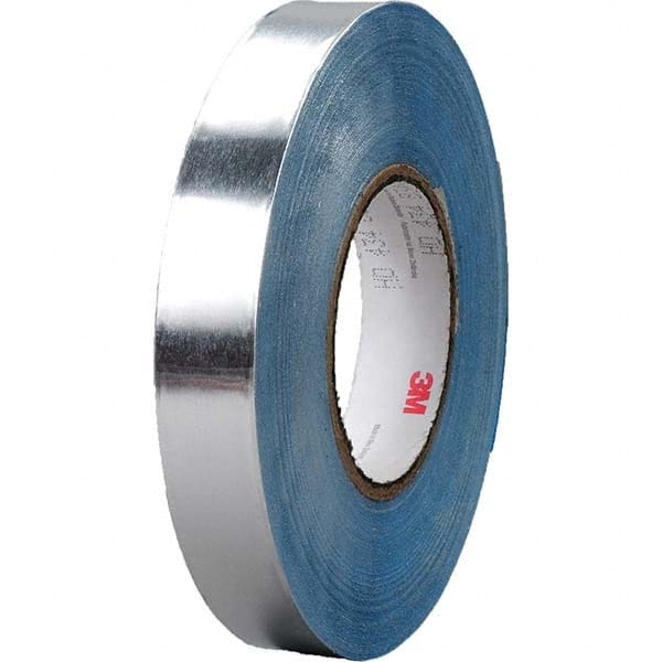 3M - 36 Yd x 6" x 12 mil Silver Aluminum Foil Tape - USA Tool & Supply