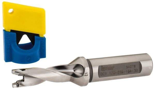 Iscar - 12 to 12.4mm Diam, 3xD, 36mm Max Depth, 16mm Shank Diam, 101mm OAL, Replaceable Tip Drill - FCP, ICK, ICK-2M, ICM, ICN, ICP, ICP-2M Insert, 12 Seat Size, DCN Toolholder, Series SumoCham - USA Tool & Supply