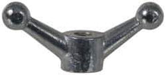 Value Collection - 5/8-11 UNC, Uncoated, Iron Standard Wing Nut - Grade 32510, 4-1/2" Wing Span, 1-7/8" Wing Span, 1-1/8" Base Diam - USA Tool & Supply