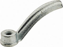 Value Collection - 3/8-16, #2, Ductile Iron Adjustable Clamping Handle Nut - 1" Flange OD - USA Tool & Supply