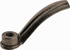 Value Collection - 3/8-16, #2, Ductile Iron Adjustable Clamping Handle Nut - 1" Flange OD - USA Tool & Supply
