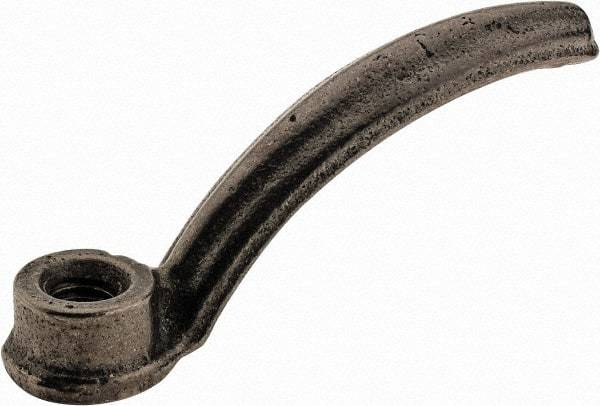 Value Collection - 1/2-13, #4, Ductile Iron Adjustable Clamping Handle Nut - 1-1/8" Flange OD - USA Tool & Supply