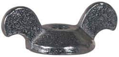 Value Collection - 5/16-18 UNC, Zinc Plated, Steel Standard Wing Nut - Grade 1015-1025, 1-1/2" Wing Span, 9/16" Wing Span, 7/8" Base Diam - USA Tool & Supply