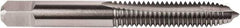 Union Butterfield - 7/16-14 UNC, 3 Flute, TiN Finish, High Speed Steel Spiral Point Tap - Plug Chamfer, Right Hand Thread, 3-5/32" OAL, 1-7/16" Thread Length, 0.323" Shank Diam, 2B/3B Class of Fit, Series TN1585 - Exact Industrial Supply