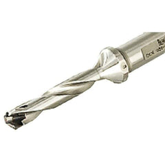 Iscar - 27 to 27.9mm Diam, 8xD, 220.9mm Max Drill Depth, 32mm Shank Diam, 318.6mm OAL, Replaceable Tip Drill - HCP-IQ, ICK, ICM, ICP Insert, 27 Seat Size, DCN Toolholder, Series SumoCham - USA Tool & Supply