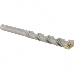 Cle-Line - 1/2" Diam, Straight Shank, Carbide-Tipped Rotary & Hammer Drill Bit - USA Tool & Supply
