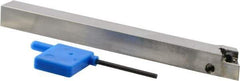 Iscar - PDAC, Left Hand Cut, 1/2" Shank Height x 1/2" Shank Width, Neutral Rake Indexable Turning Toolholder - 5.9" OAL, DC.. Insert Compatibility, Series Isoturn - USA Tool & Supply
