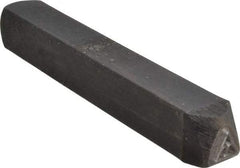 Made in USA - 3/16 Inch Character Size, 20 within a Triangle, Code Stamp - Steel - USA Tool & Supply