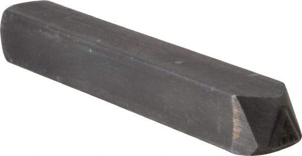 Made in USA - 3/16 Inch Character Size, 55 within a Triangle, Code Stamp - Steel - USA Tool & Supply