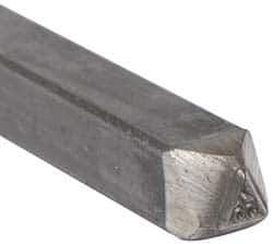 Made in USA - 3/16 Inch Character Size, 56 within a Triangle, Code Stamp - Steel - USA Tool & Supply