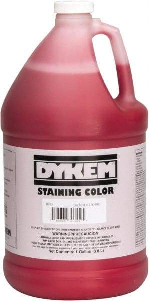 Dykem - 1 Gallon Red Staining Color - Bottle - USA Tool & Supply