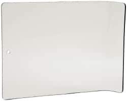 Flexbar - 10 Inch Long x 7-1/2 Inch Wide Acrylic Replacement Shield - For Use With Flexbar - Flexiguard - USA Tool & Supply