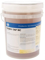 Master Fluid Solutions - Trim Tap NC, 5 Gal Pail Tapping Fluid - Straight Oil, For Broaching, Gear Cutting, Gundrilling, Milling, Reaming, Sawing, Shaving, Threading - USA Tool & Supply
