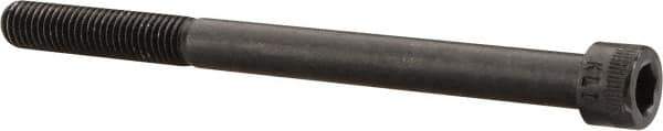 Value Collection - 5/8-18 UNF Hex Socket Drive, Socket Cap Screw - Alloy Steel, Black Oxide Finish, Partially Threaded, 6-1/2" Length Under Head - USA Tool & Supply