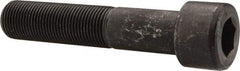 Value Collection - 1-12 UNF Hex Socket Drive, Socket Cap Screw - Alloy Steel, Black Oxide Finish, Partially Threaded, 5" Length Under Head - USA Tool & Supply