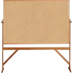 Ghent - Cork Bulletin Boards Style: Reversible Bulletin Board Color: Natural Cork - USA Tool & Supply