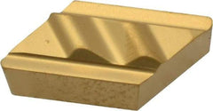 Kennametal - NPR132, KC850 Grade Carbide Profiling Insert - TiC/TiCN/TiN Finish, 55° Incl Angle, Parallelogram, 0.6079" Side Length, 3/16" Thick, 1/32" Corner Radius - USA Tool & Supply
