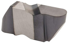 Kennametal - 4125NR Grade KC5010, 6.35mm Cutting Width Carbide Grooving Insert - 6.35mm Max Depth of Cut, Right Hand, 3.18mm Corner Radius, TiAlN Finish - USA Tool & Supply