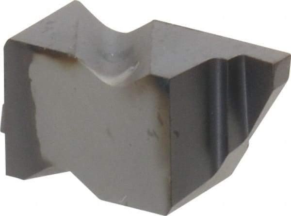 Kennametal - 2041NG Grade KC5010, 1.04mm Cutting Width Carbide Grooving Insert - 1.27mm Max Depth of Cut, Right Hand, 0.09mm Corner Radius, TiAlN Finish - USA Tool & Supply