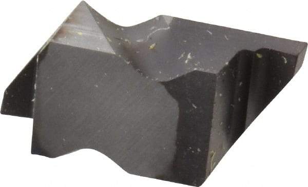Kennametal - 2047NG Grade KC5010, 1.19mm Cutting Width Carbide Grooving Insert - 1.27mm Max Depth of Cut, Right Hand, 0.09mm Corner Radius, TiAlN Finish - USA Tool & Supply