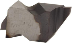 Kennametal - 2031NGP Grade KC5010, 0.79mm Cutting Width Carbide Grooving Insert - 1.27mm Max Depth of Cut, Right Hand, 0.09mm Corner Radius, TiAlN Finish - USA Tool & Supply
