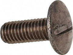 Value Collection - M8x1.25 Metric Coarse, 20mm Length Under Head Slotted Drive Machine Screw - Truss Head, Grade 18-8 & A2 Stainless Steel, Uncoated, Without Washer - USA Tool & Supply