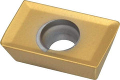 Kennametal - APKT263 Grade KC725M Carbide Milling Insert - TiN/TiCN/TiN Finish, 0.1949" Thick, 1mm Corner Radius - USA Tool & Supply