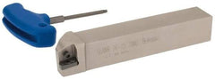 Iscar - SLAN, Right Hand Cut, 1" Shank Height x 1" Shank Width, Negative Rake Indexable Turning Toolholder - 6" OAL, LNMX 1506 Insert Compatibility, Series Isoturn - USA Tool & Supply