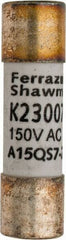 Ferraz Shawmut - 150 VAC/VDC, 7 Amp, Fast-Acting Semiconductor/High Speed Fuse - Clip Mount, 1-1/2" OAL, 100 at AC, 50 at DC kA Rating, 13/32" Diam - USA Tool & Supply