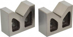 SPI - 1-3/4" Max Capacity, 90° Angle, Cast Iron V-Block - 3" Long x 1-5/16" Wide x 2-3/8" High, Sold as Matched Pair - USA Tool & Supply