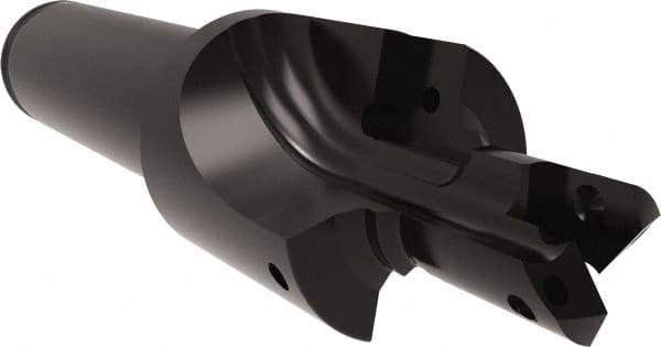 Allied Machine and Engineering - AND10050, MS 33649, SAE AS5202 Standard, 1/2-20" Thread, 5 Tube Dash Number, 60° Porting Angle, 0.517" Pilot Diam, 5/8" Shank Diam, Indexable Spade Blade Insert Porting Tool - 2 Porting Inserts, 3.512" Overall Length - USA Tool & Supply