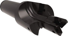 Allied Machine and Engineering - AND10050, MS 33649, SAE AS5202 Standard, 1/2-20" Thread, 5 Tube Dash Number, 60° Porting Angle, 0.517" Pilot Diam, 5/8" Shank Diam, Indexable Spade Blade Insert Porting Tool - 2 Porting Inserts, 3.512" Overall Length - USA Tool & Supply