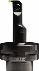 Seco - Right Hand Cut, Size C4, LC.. 1303 Insert Compatiblity, Internal Modular Turning & Profiling Cutting Unit Head - 14.48mm Ctr to Cutting Edge, 74.93mm Head Length, Series MDT & Seco-Capto - USA Tool & Supply