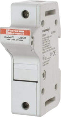Ferraz Shawmut - 1 Pole, 600 VAC/VDC, 30 Amp, DIN Rail Mount Fuse Holder - Compatible with J Class, 58mm Long x 1.28 Inch Wide and 22mm Diameter Fuse - USA Tool & Supply