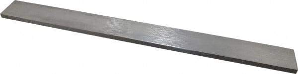 SPI - 18 Inch Long x 1-13/32 Inch Wide x 5/16 Inch Thick, Square Edge Straightedge - 12 micro m Edge Flatness, Spring Steel, 24 micro m Parallelism - USA Tool & Supply