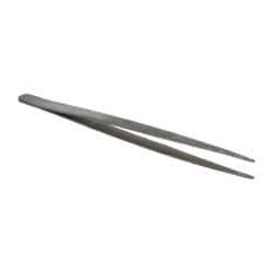 Value Collection - 5-11/16" OAL Diamond Tweezers - Broad Point - USA Tool & Supply